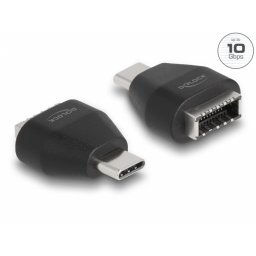Adaptor USB type C la USB 3.2 Key A T-M, Delock 66058