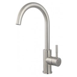 Camira Inox - baterie stativă bucătărie cu pipă înaltă, mobilă - BCR4 - Ferro