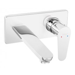 Algeo - baterie încastrată lavoar, pipă 18 cm - BAG3PA18 - Ferro
