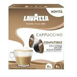 Capsule Lavazza Cappuccino, compatibile Dolce Gusto, 16 capsule, 128 gr.
