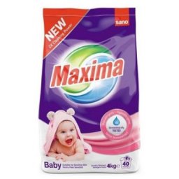 Detergent pudra Sano Maxima Baby, 40 spalari, 4KG