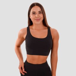 GymBeam Sutien sport Cut-Out Black XS