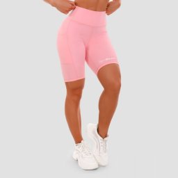 GymBeam Pantaloni scurți pentru femei Biker Pink XS