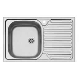Chiuveta inox Ecoline CORE - inox 800mm*500mm ST Pyramis 101034301