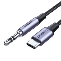 Accesorii Audio Hi-Fi mini jack 3,5mm AUX to USB-C Cable 1 m (deep gray)
