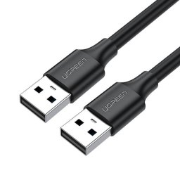 USB 2.0 M-M UGREEN cable US102, 2m (black)