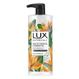 Gel de dus LUX Botanicals Bird of paradise and rosehip oil, 750ml