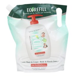 Sapun Lichid Vidal Antibacterian cu Menta si Lamaie Verde, 750 ml