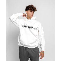 Unisex Hanorac Explore - white Mărime: M