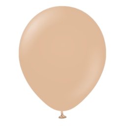Set 25 baloane latex retro crem 30 cm