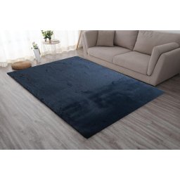 Covor shaggy soft blanita 200x300 Navy