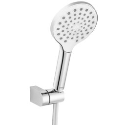 FIXED SHOWER SETS Set para dus 3 functii cu suport reglabil si furtun flexibil Mulo, crom - U334- Ferro