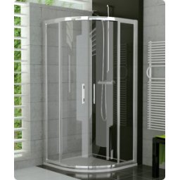 Cabina dus semirotunda 100cm SanSwiss gama Top-Line