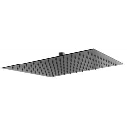 Slim Black - Cap de duș fix 300x300 - DSN08BL - Ferro