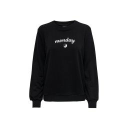 ONLY Hanorac Onlweekday L/S Figure Box Swt 15270917 C-N10 Black