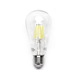 Bec LED ST64 E27/8W/230V 6500K Aigostar