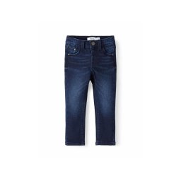 NAME IT Jeans pentru copii Nmfpolly Dnma1Tindy Pant Camp 13206152 BS000042 Dark Blue Denim