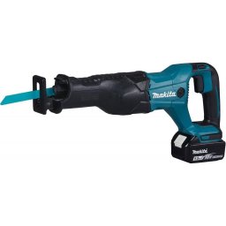 Fierastrau alternativ fara fir DJR186RT 18V 5Ah 2800rpm 255mm cu incarcator Albastru