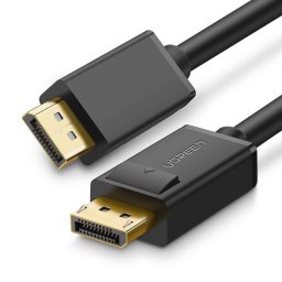 Cablu DisplayPort la DisplayPort, 4K, 2 m, negru