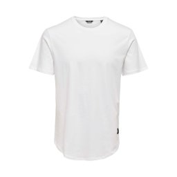 Only & Sons Tricou 'ONSMatt' negru / alb