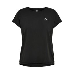 ONLY PLAY Tricou funcțional 'Aubree' negru / alb