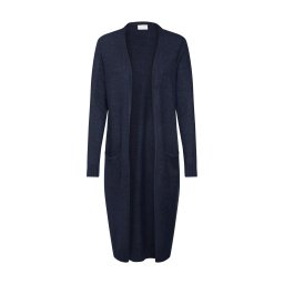 VILA Geacă tricotată 'VIRil' albastru noapte