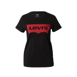 LEVI'S ® Tricou roșu / negru