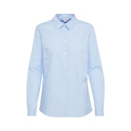 JDY Bluză albastru deschis / alb