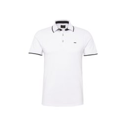 JACK & JONES Tricou 'JJPaulos' negru / alb