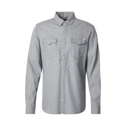 JACK & JONES Cămașă 'Sheridan' gri denim