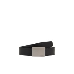 Calvin Klein Curea 'Formal Plaque' negru