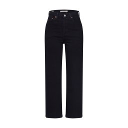LEVI'S ® Jeans 'Ribcage Straight Ankle' negru denim