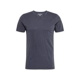 JACK & JONES Tricou 'Esplit' bleumarin