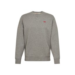 LEVI'S ® Bluză de molton 'Original Housemark Crewneck Sweatshirt' gri închis