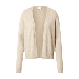 VILA Geacă tricotată 'VIRIL' bej închis