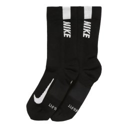 NIKE Șosete sport 'Multiplier' gri închis / negru / alb