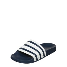 ADIDAS ORIGINALS Saboți 'Adilette' bleumarin / alb
