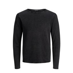 JACK & JONES Pulover 'JJLeo' negru