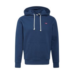 LEVI'S ® Bluză de molton 'Original Housemark Hoodie' bleumarin / roșu / alb