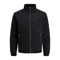 JACK & JONES Geacă de primăvară-toamnă 'JJERush Harrington' negru