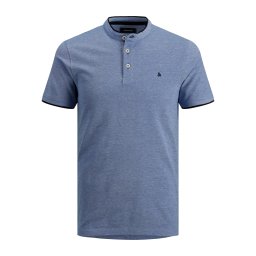 JACK & JONES Tricou 'JJEPaulos' albastru noapte / albastru amestec