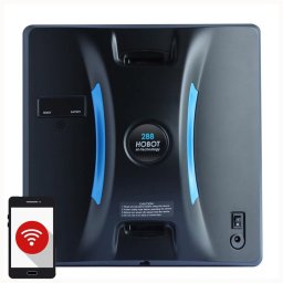 Robot curatare geamuri Hobot 288, Bluetooth, Curățare umedă și uscată, Telecomandă