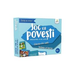 Joc cu povesti: Casuta din oala. Vulpea si barza 5 ani+