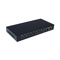 Switch 8 porturi Sfp +2 porturi rj45 gigabit