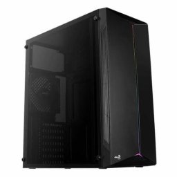 Carcasa Split Tempered Glass neagra