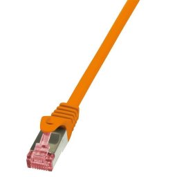 Cablu S/FTP LogiLink CQ2078S, Patchcord, CAT.6, 5 m , Portocaliu