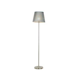 Lampadar SEGIN 1xE27/60W/230V gri/crom lucios
