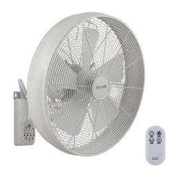 Lucci Air 213128EU - Ventilator de perete BREEZE 55W/230V alb, diametru 46 cm + telecomandă