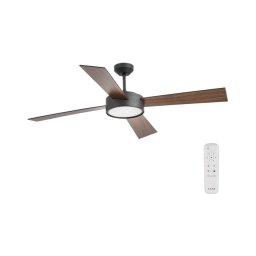 Ventilator LED de tavan FARO 33725 HYDRA LED/20W/230V d. 132 cm + telecomandă