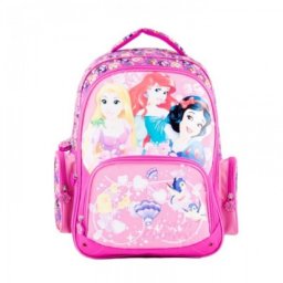 Ghiozdan 3 compartimente Printesele Disney